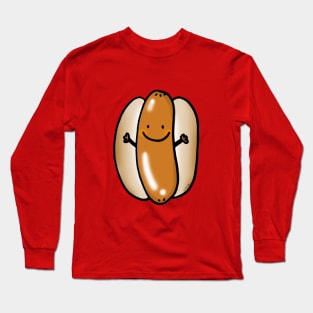 cute hot dog Long Sleeve T-Shirt